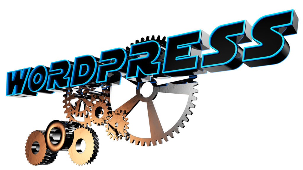 WordPress cog wheels